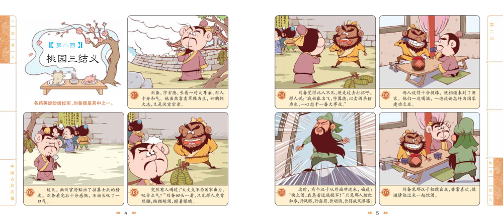 漫画中国古典名著：三国演义详情图