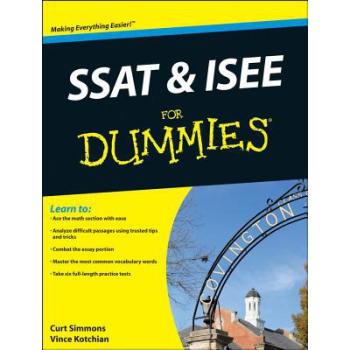 预订 Ssat x26 Isee For Dummies [Wiley备考类]