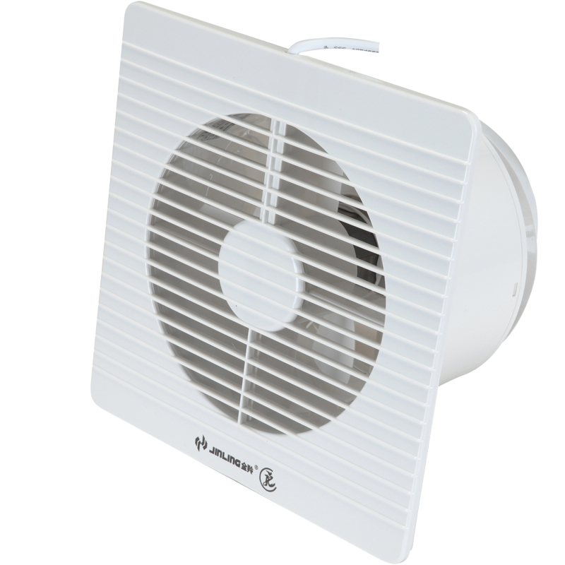 金羚排气扇厨房抽风机卫生间油烟换气扇浴室排风扇252m3/h大风量橱窗式8寸APC20-3-2H1