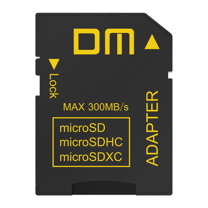 大迈（DM） TF（MicroSD）存储卡 SD-T系列 TF转SD小卡转大卡适配器单反相机高速内存卡micro SD卡存储卡卡套