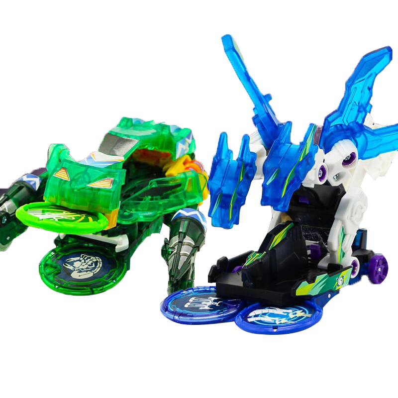 代星能觉醒原始星神代晶片暴力暴烈变形车 爆裂飞车套装(含2款) 3晶片