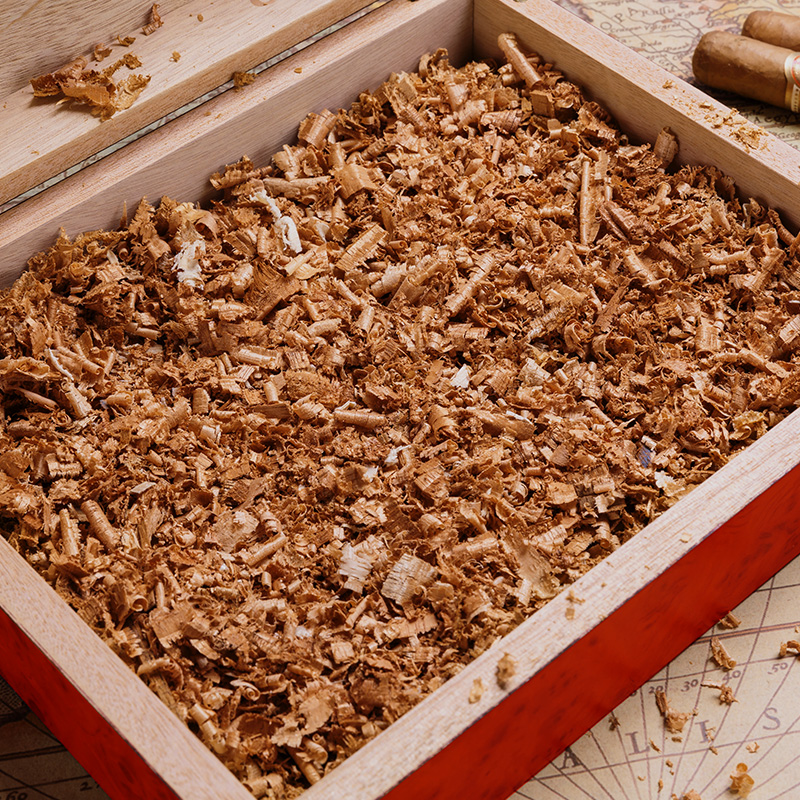 茄龙(cigarloong)天然醇香雪松木原木木屑雪醇养雪茄50g