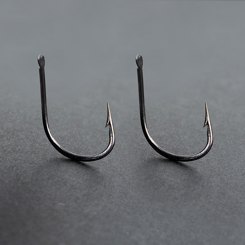 伊豆鱼钩散装 带倒刺歪嘴鱼勾钓鱼配件用品 1号伊豆散钩(一盒50枚)