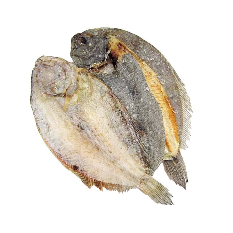 海鲜阁  潮汕特产淡干大地鱼 比目鱼铁脯鱼干 海鲜干货 送礼佳品 500g