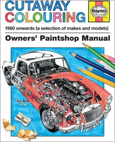 Car colouring manual