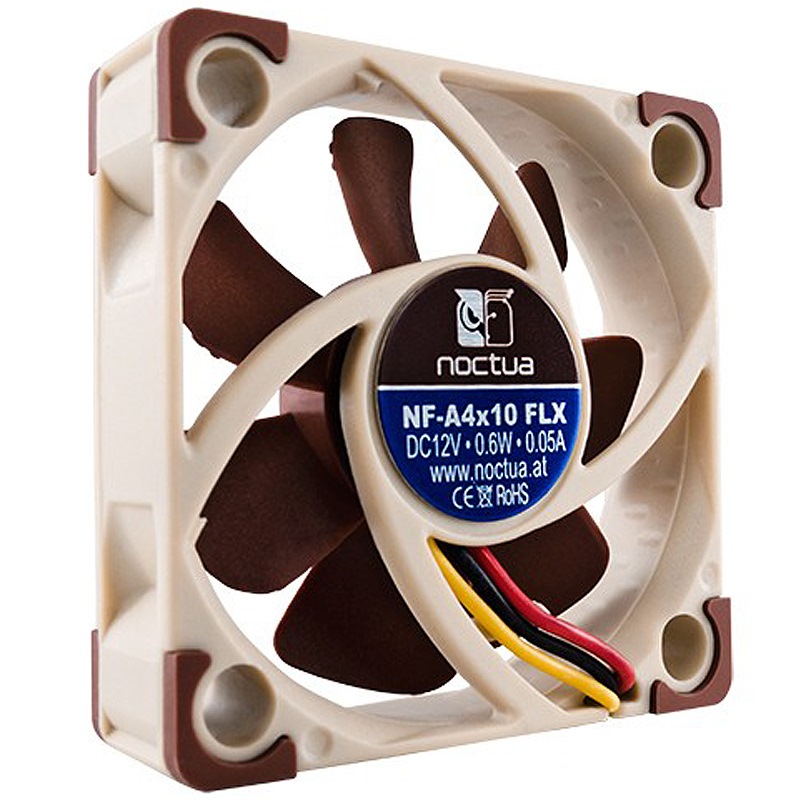 猫头鹰（NOCTUA）NF-A4x10 FLX 4cm风扇（小机箱风扇/SS0磁稳轴承/4010尺寸）