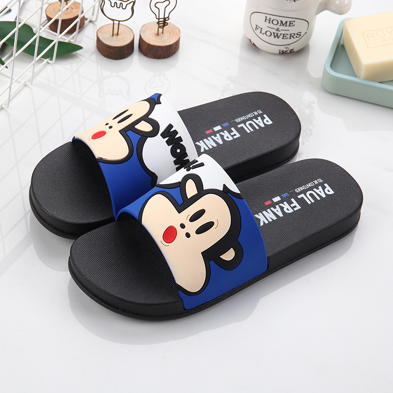paul frank大嘴猴凉拖鞋夏季浴室男女室内情侣居家居鞋