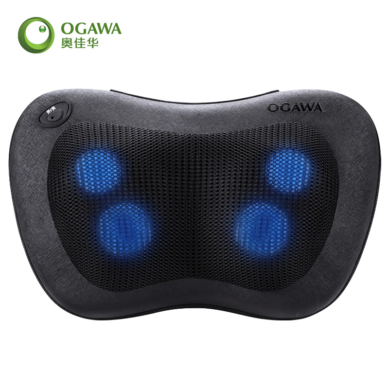 【上市集团】奥佳华OGAWA 颈椎按摩器按摩枕颈部腰部家用按摩器精选推荐小腰姬2101 充电版 黑色