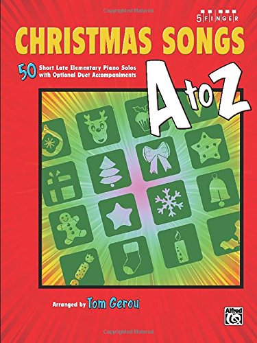 【预订】christmas songs a to z: 50 short lat