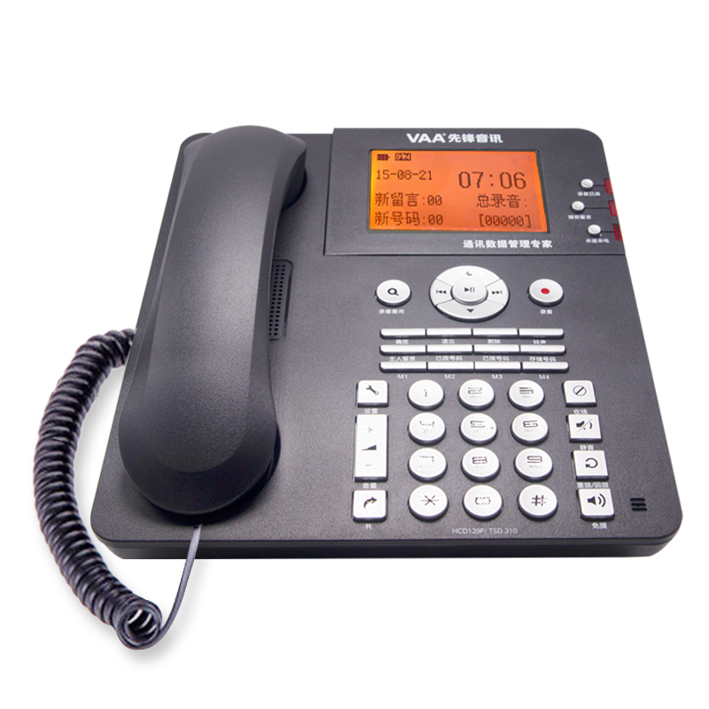 VAA ¼���绰�� �����Զ��洢�绰��CPU �ȷ�¼���绰���Զ�¼��300Сʱ�Զ�¼�����Ĳ˵��绰 VAA-CPU310��¼��300Сʱ��