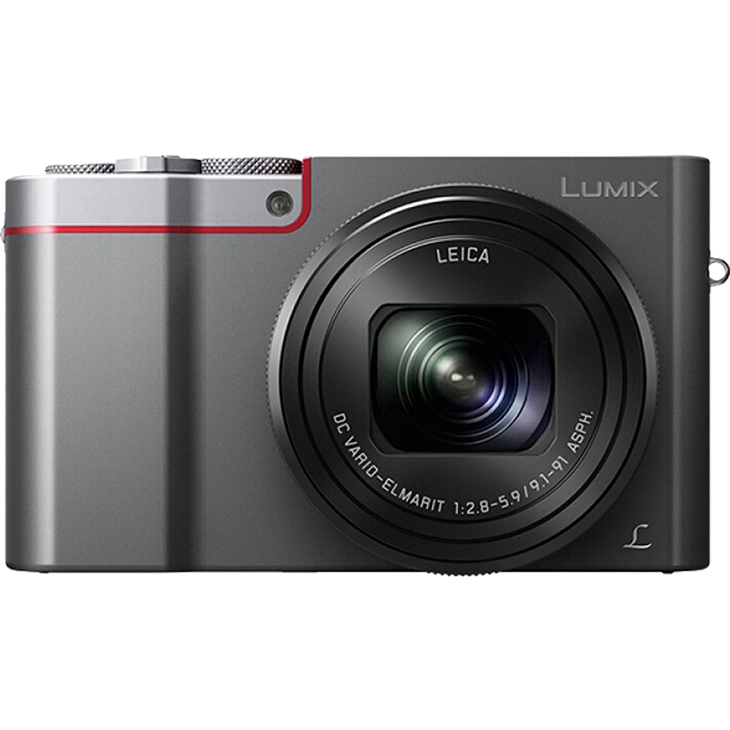 松下（Panasonic）ZS110 1英寸大底数码相机 便携卡片机 10倍光学变焦 徕卡镜头 4K WIFI 银色