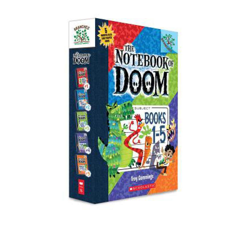 死亡笔记（1-5合辑）NOTEBOOK OF DOOM， THE: BOX SET BOOKS 1-5  进口原版英文故事书