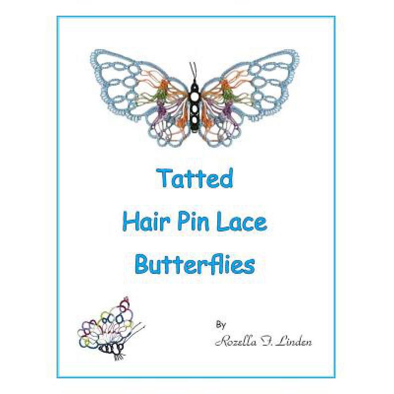 预订 Tatted Hair Pin Lace Butterflies