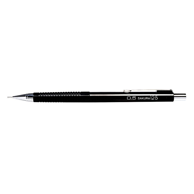 SAKURA 樱花 XS-125-49 防断芯自动铅笔 黑色 0.5mm 单支装
