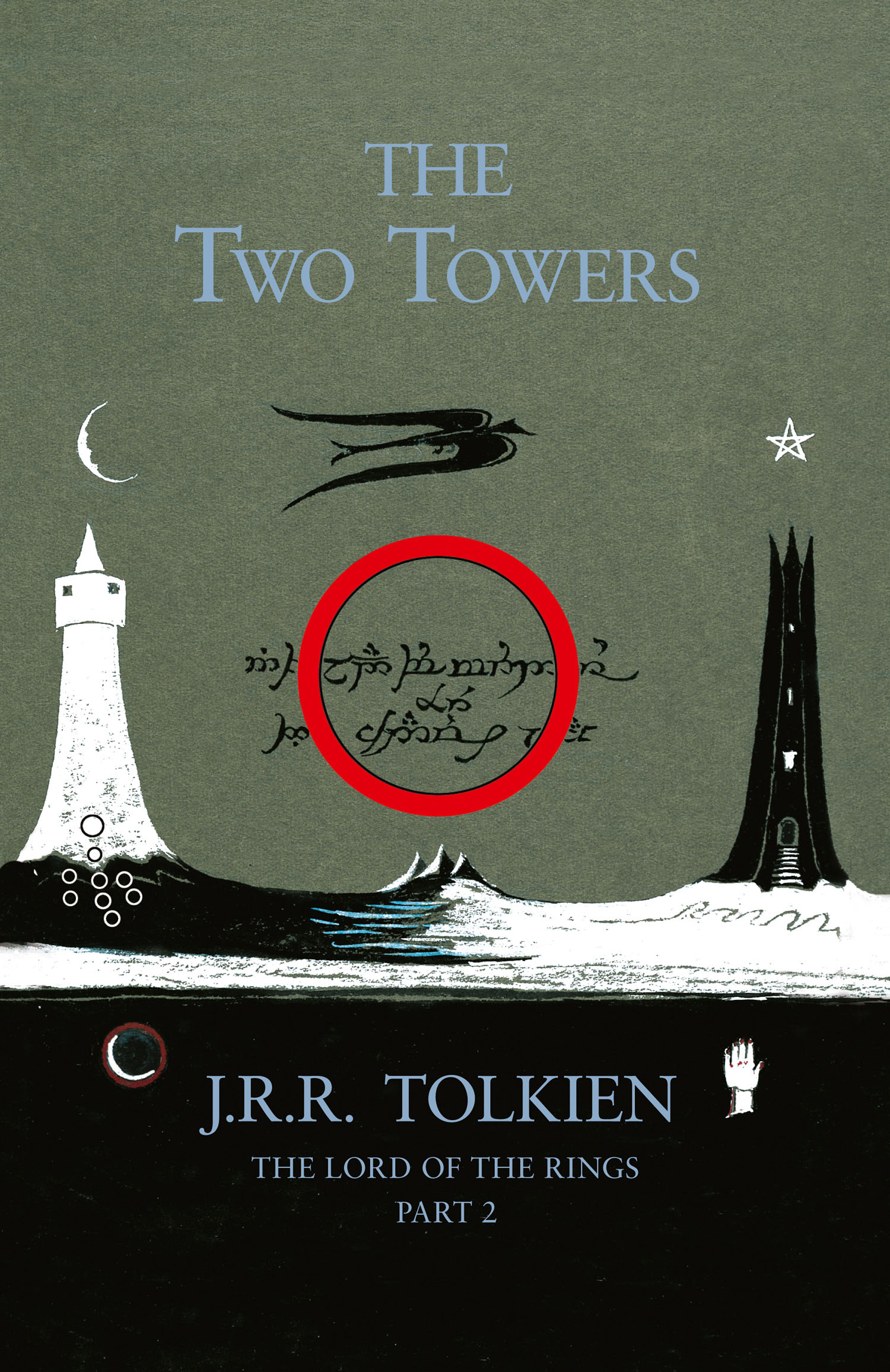 The Two Towers (The Lord of the Rings, Part 2)指环王2：双城奇谋 英文原版