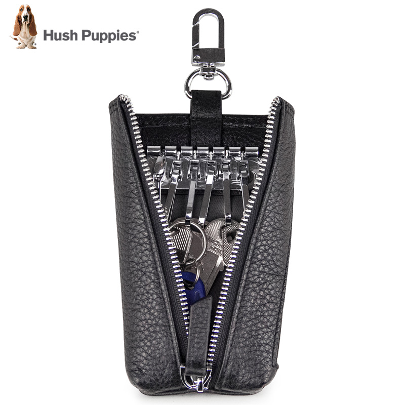 Ͼ��ʿ��Hush Puppies����ʿԿ�װ���Ƥʱ��ͷ��ţƤԿ�׿۶๦����Ƥ���װ�����Կ�װ��� ��ɫ