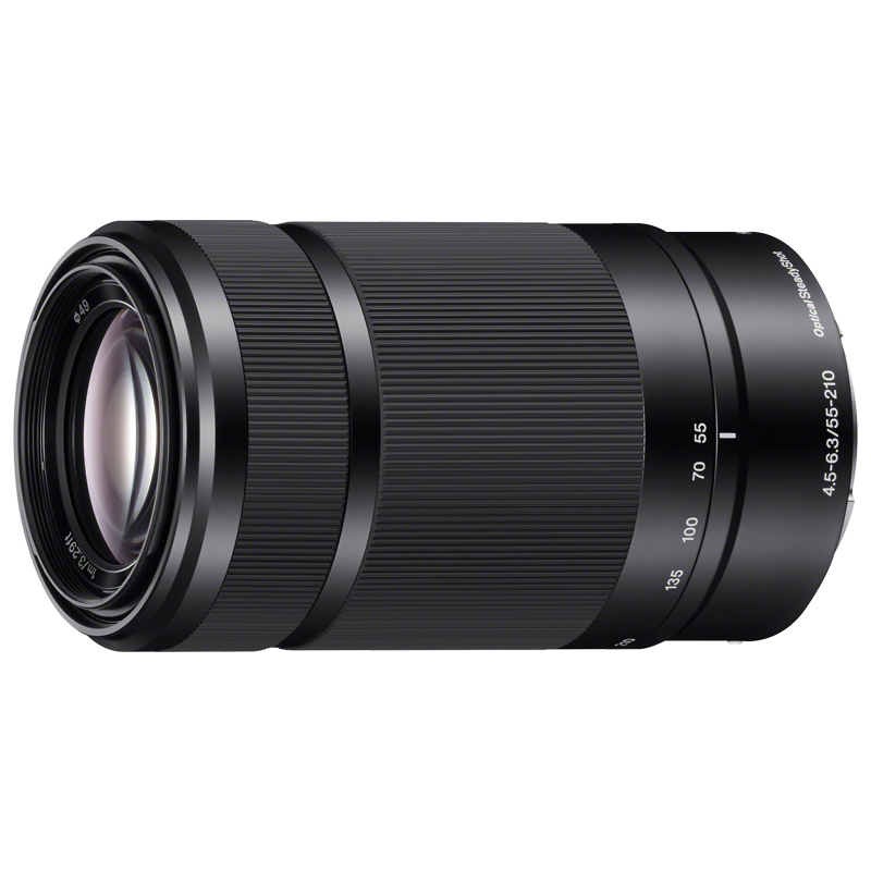 ᣨSONYҲ㽭áE 55-210mm APS-CԶ佹΢ͷ ɫEڣSEL55210