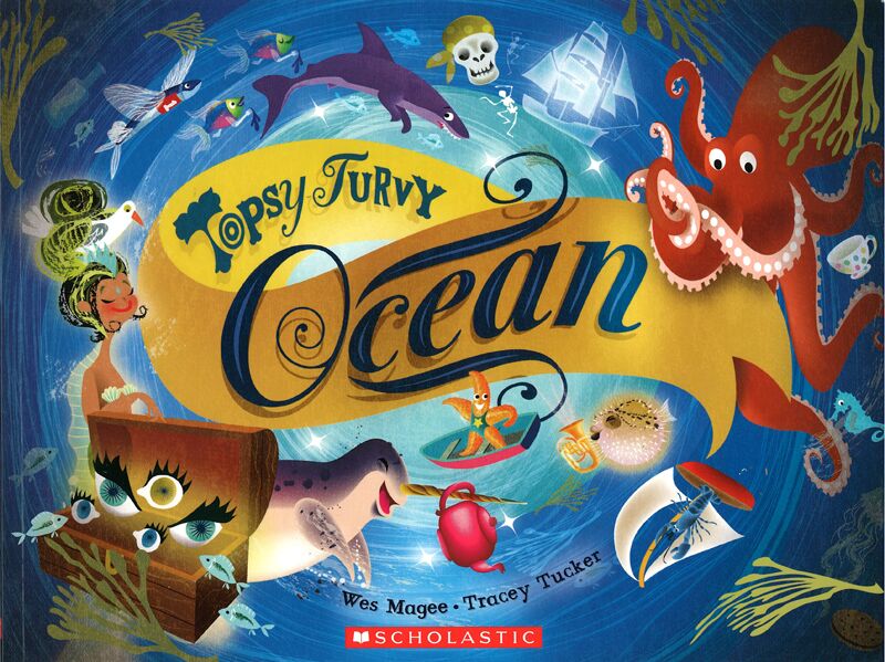 topsy turvy oceans 进口故事书