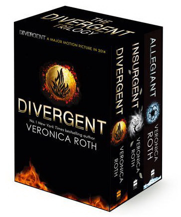 Divergent Trilogy boxed Set (books 1-3)分歧者三部曲套装(1-3册) 英文原版