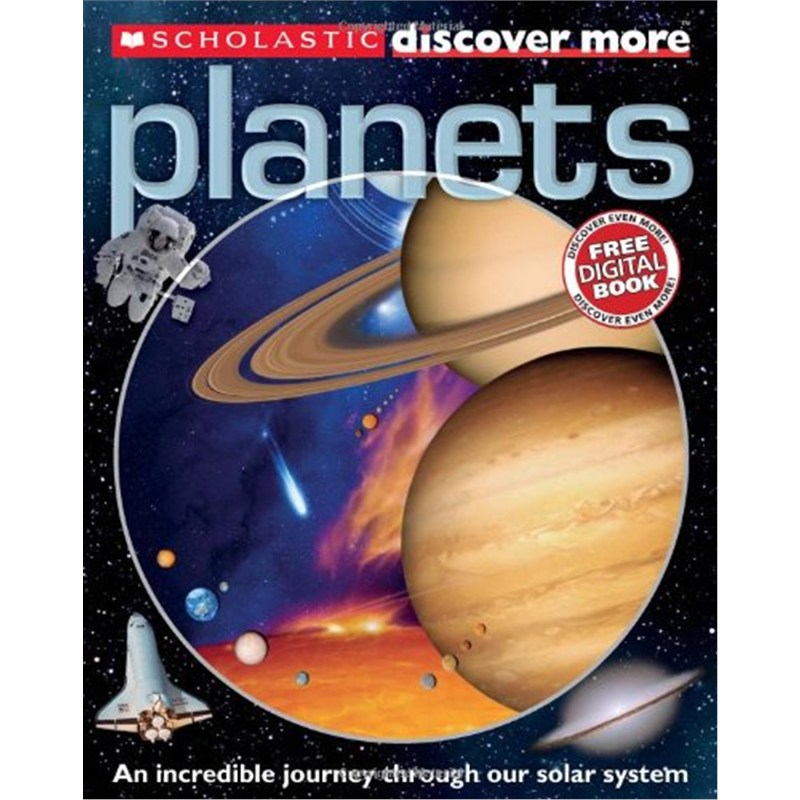 英文原版 学乐 Scholastic Discover More: Planets
