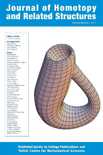 【预订】journal of homotopy and related