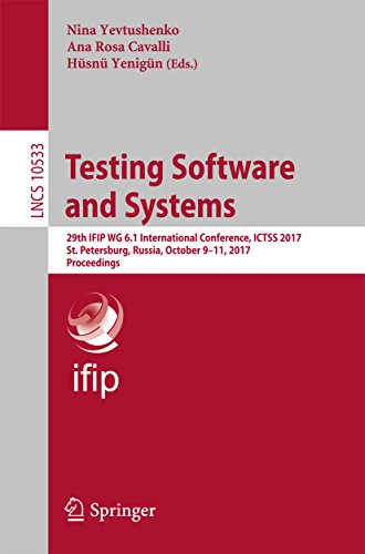 【预订】testing software and systems: 29th ifip