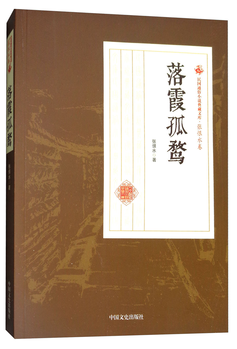 落霞孤鹜/民国通俗小说典藏文库·张恨水卷