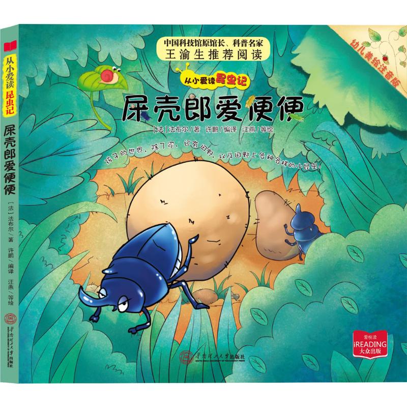 屎壳郎爱便便(幼儿美绘注音版) 幼儿图书 早教书 故事书 儿童书籍