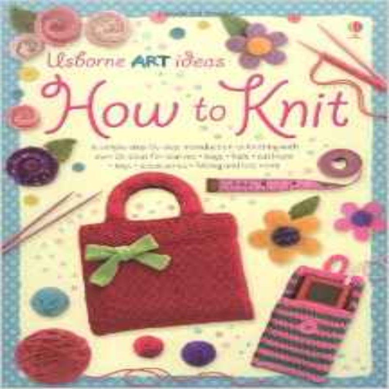 现货 How to Knit