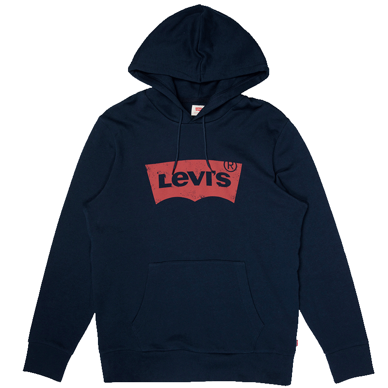 Levi's李维斯男士连帽卫衣价格走势和购买推荐