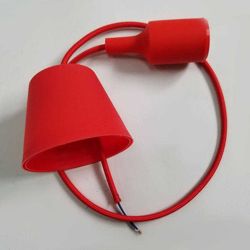 惠美加 赠品（非卖品） LED生鲜灯吊线灯头 1米长度 红色吊线