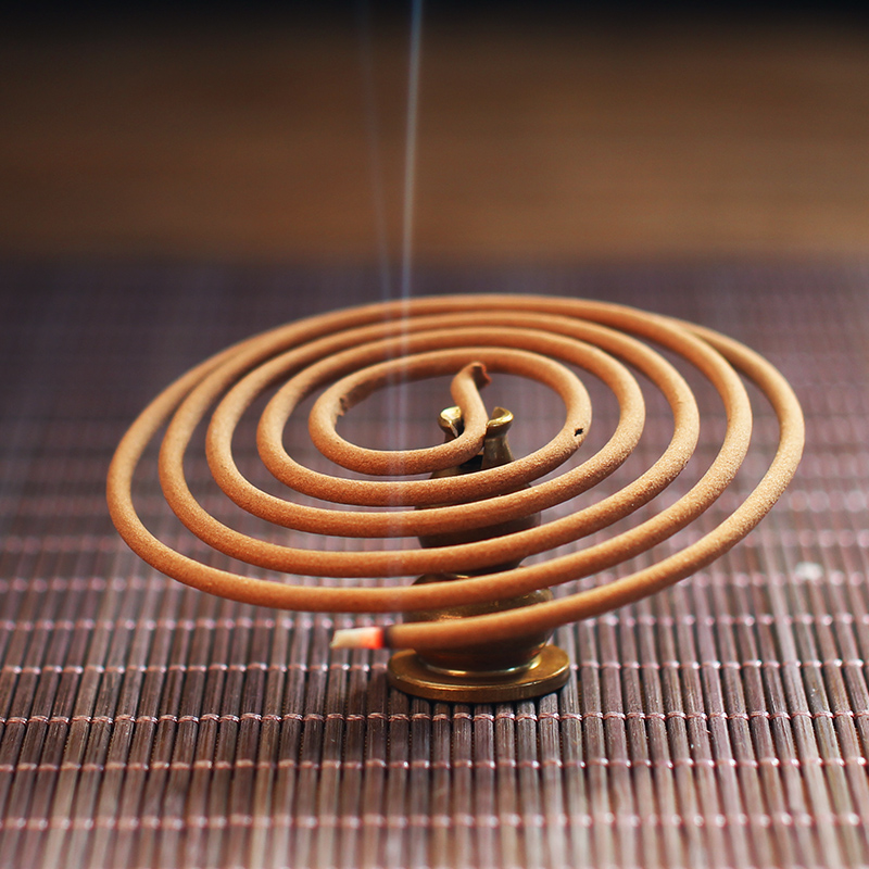 轩椽阁 天然沉香盘香 茶道沉香香道檀香香炉用品室内熏香供香 2小时48