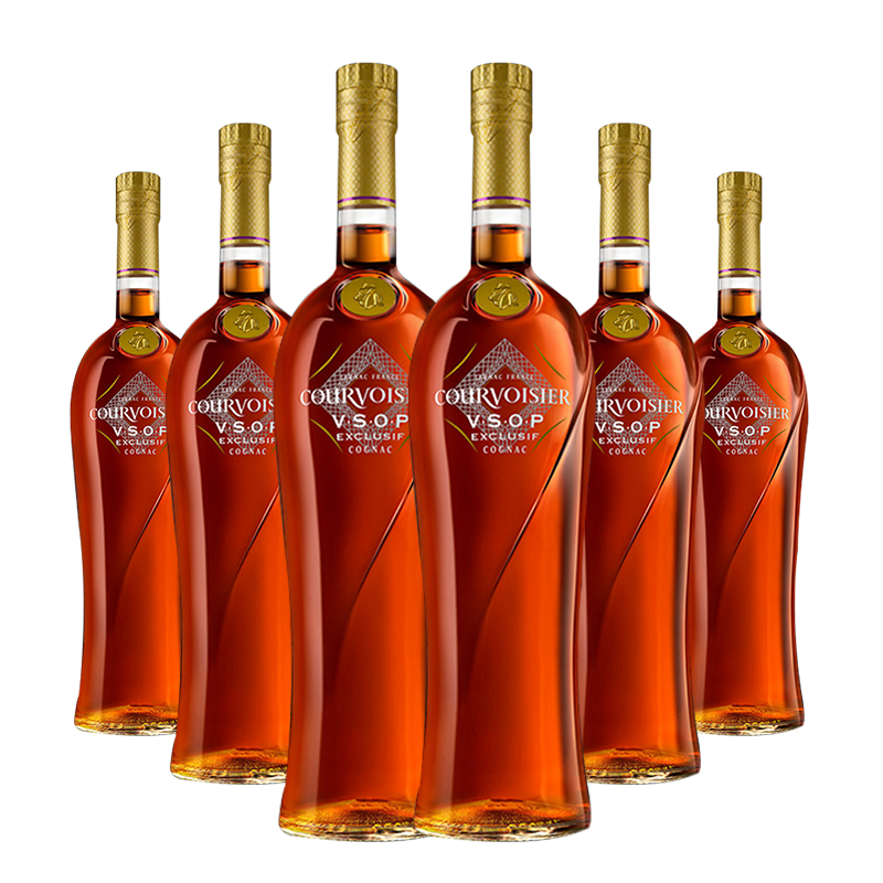 宝树行 拿破仑vsop700ml*6 六支装 干邑白兰地 原装进口洋酒