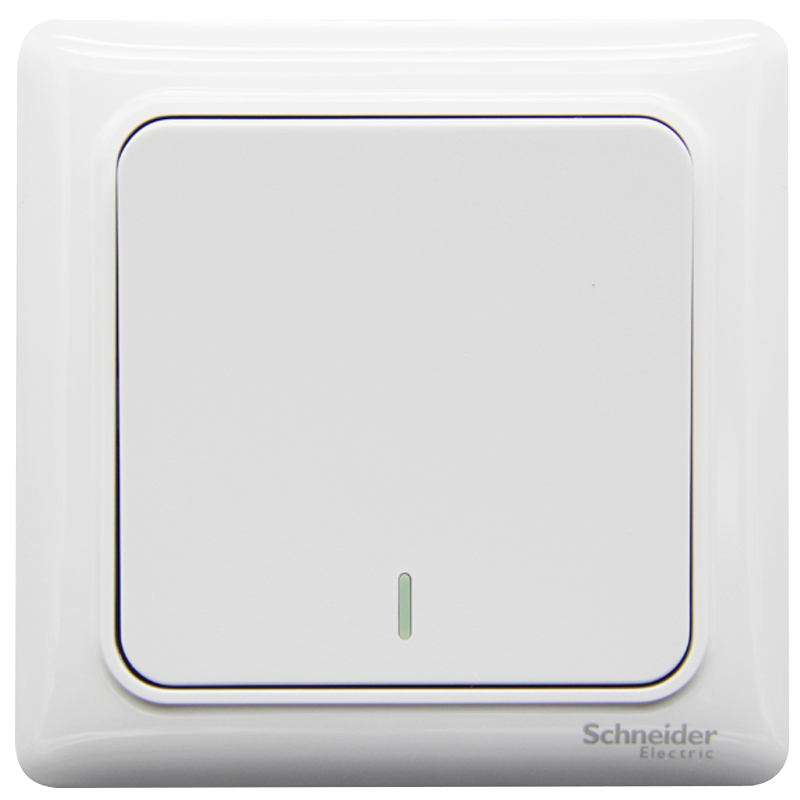 Schneider Electric 施耐德电气 Brillyn睿意系列 A3E31_3A 一开多控开关 白色