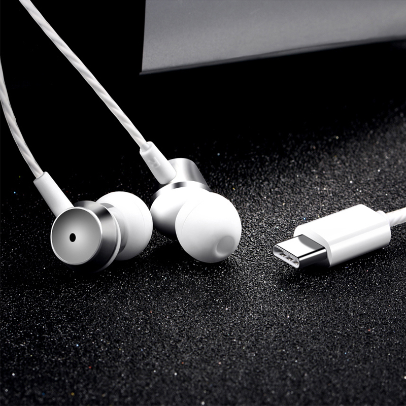 jogdrc type-c手机耳机有线适用原装 白色 小米redmi红米note10pro 5g