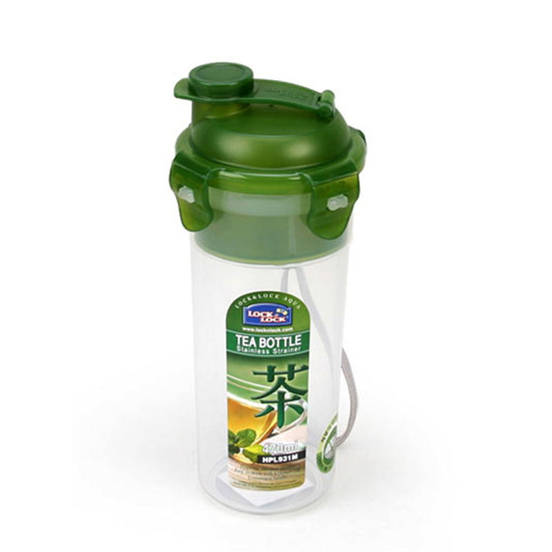 乐扣乐扣塑料水杯pp5号材质便携防漏杯子学生户外运动水壶 hpl931m