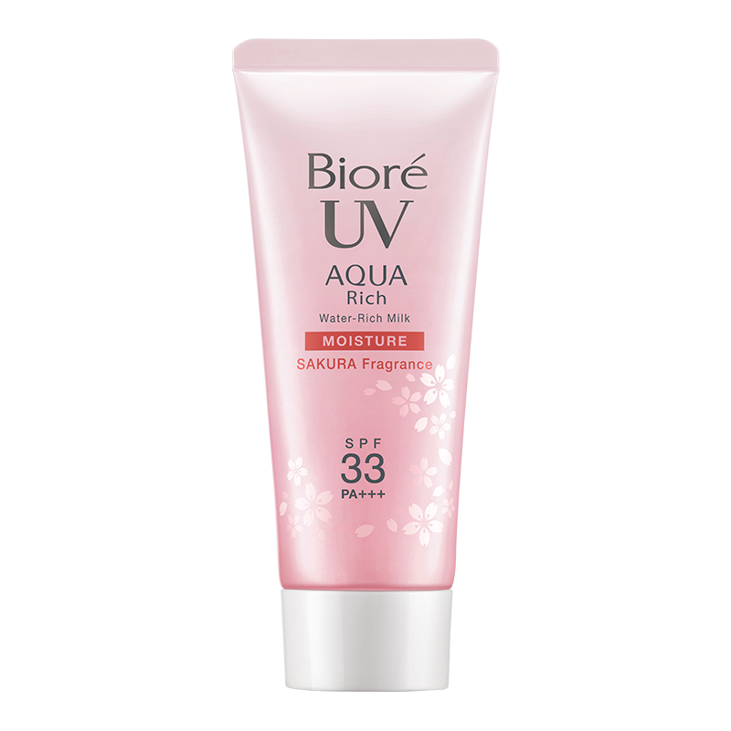 碧柔（Biore）花王碧柔(Biore)水活防晒柔润凝蜜60g（浪漫樱花香）SPF33+ 