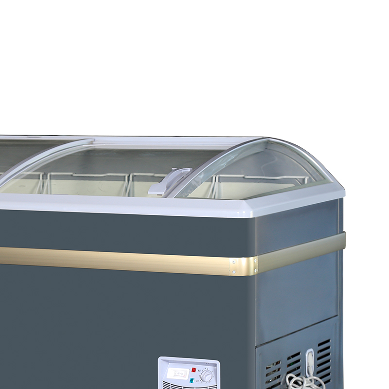 星星(xingx) 冰柜卧式商用大容量展示柜 超市冷藏冷冻柜组合圆弧柜 多