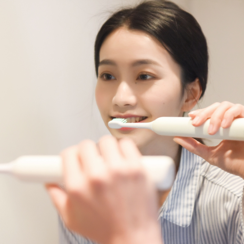 网易严选电动牙刷头 日式和风声波式电动牙刷头2支装 黑色