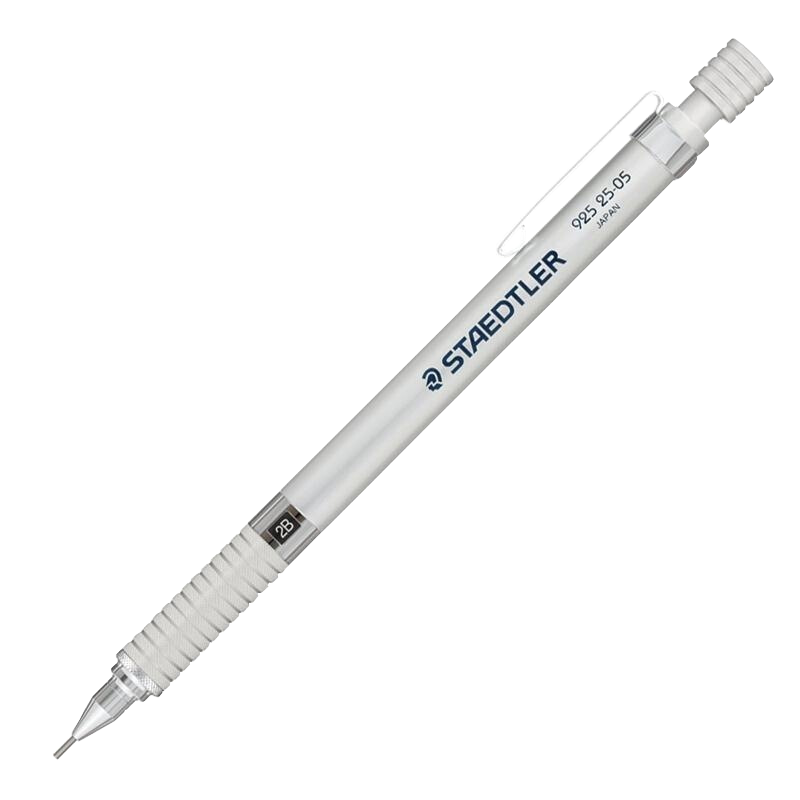 STAEDTLER 施德楼 925 25-05 自动铅笔 银色 0.5mm 单支装