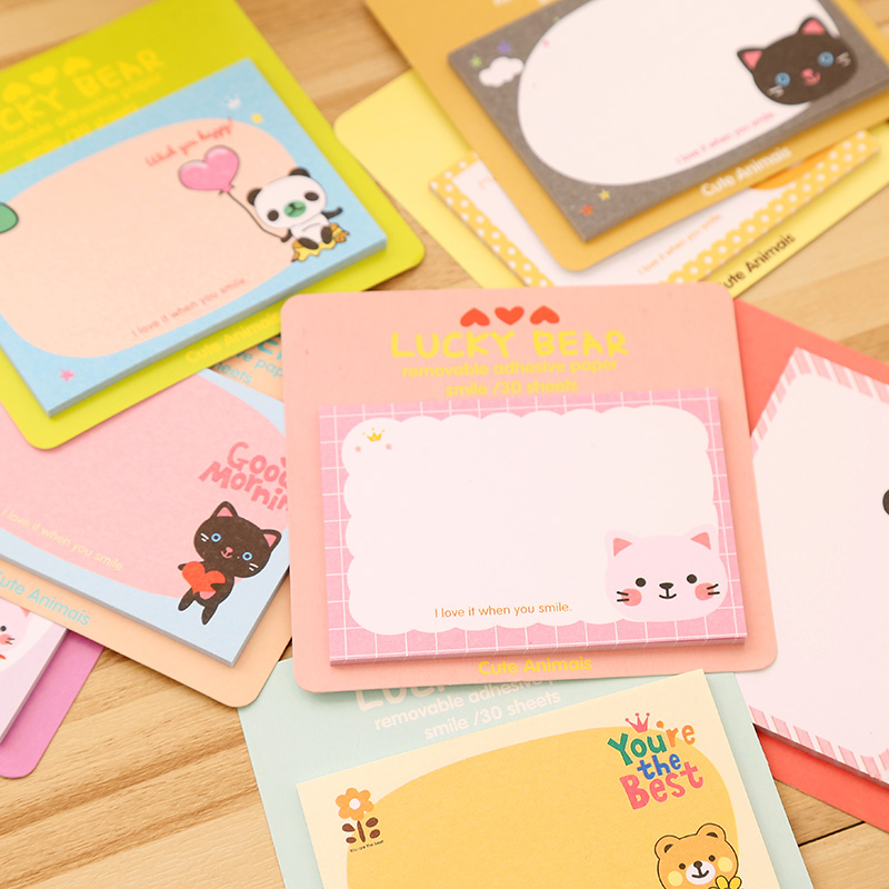翼双飞儿童节开学返校季学生文具学生便签纸便签乐园创意卡通可爱n次