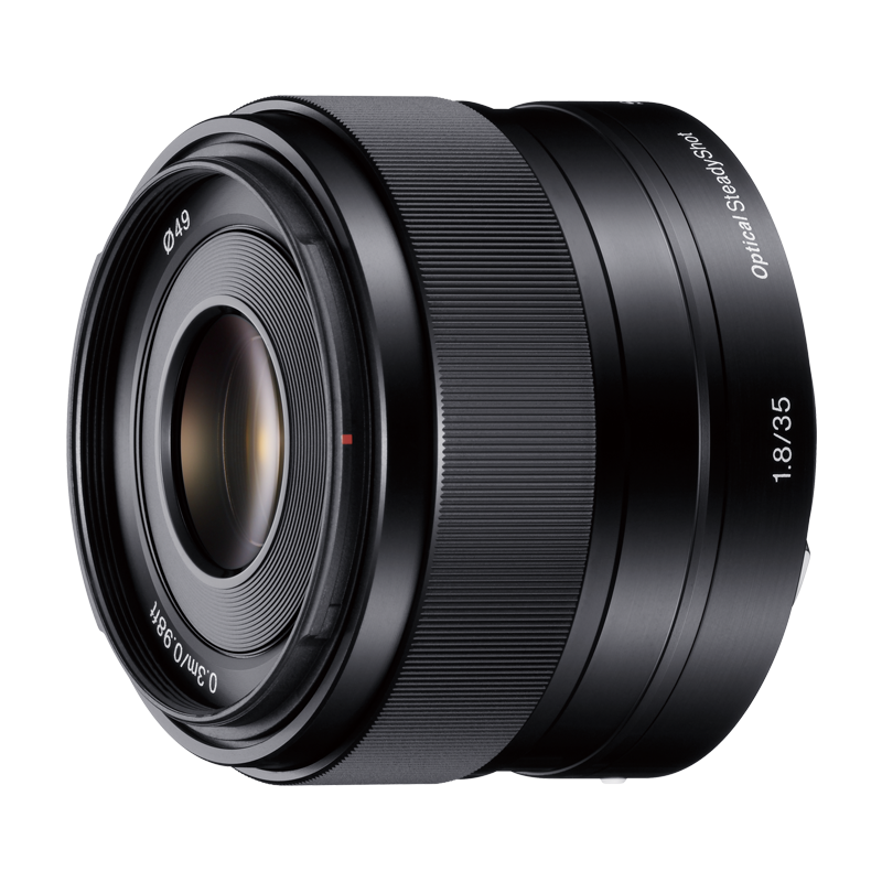 SONY 索尼 E 35mm F1.8 OSS 广角定焦镜头 索尼E卡口 49mm