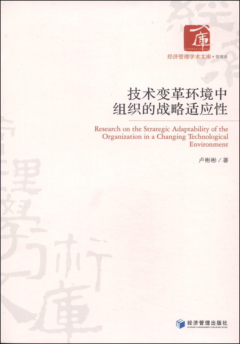 技术变革环境中组织的战略适应性
