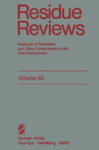 【预订】residue reviews: resideus of pesticides