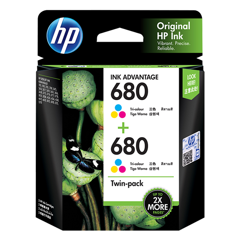HP680墨盒-价格稳定，品质可靠，打印效果极佳
