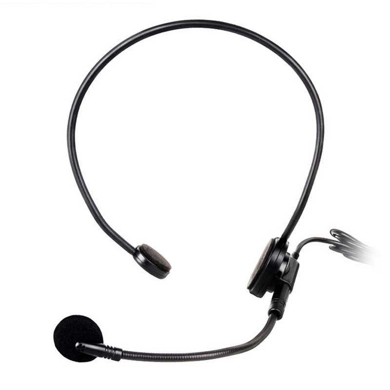 得胜(TAKSTAR) 扩音器头戴麦克风头戴式无线麦克风领夹咪小蜜蜂耳麦话筒多用途小蜜蜂麦克风话筒 HM-700直头