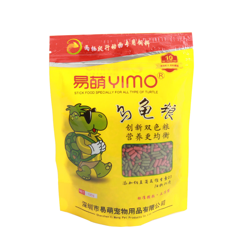 易萌 乌龟粮 上浮 龟饲料 宠物草龟龟粮 鳄龟饲料 活体巴西乌龟粮 1袋100g+送1袋30g怎么样,好用不?
