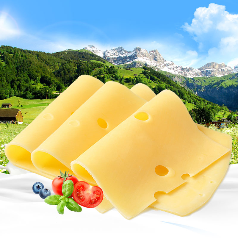 瑞慕(swissmooh)大孔奶酪片原制奶酪片switzerland swiss瑞士进口120g