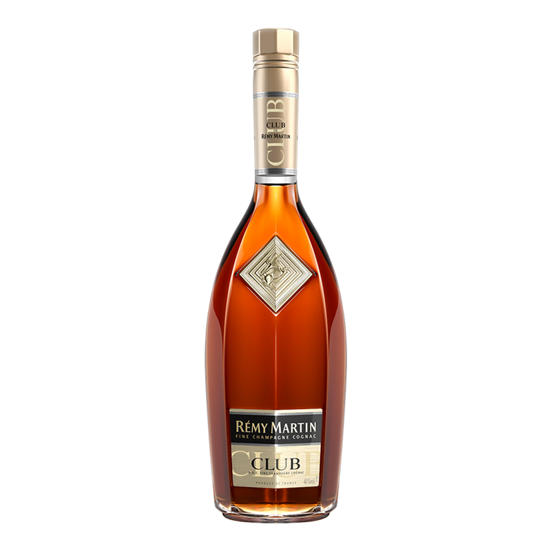 人头马（Remy Martin）洋酒 CLUB优质香槟区干邑白兰地 1000ml  