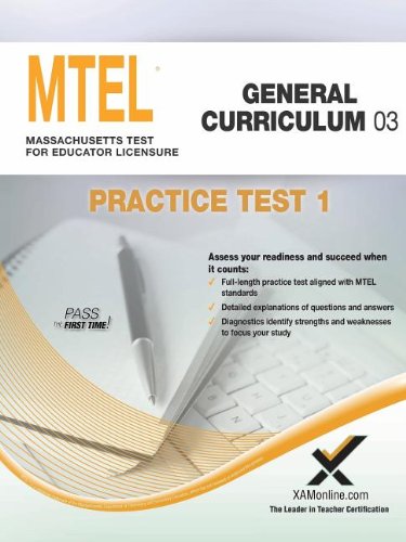 Mtel General Curriculum 03 Practice Test